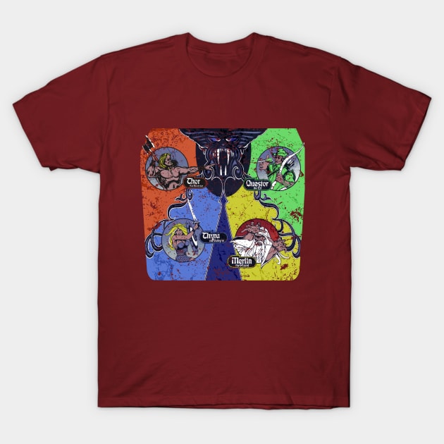 Gauntlet Vintage T-Shirt by cunningmunki